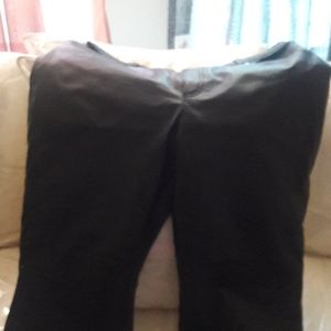 size 18 leather pants